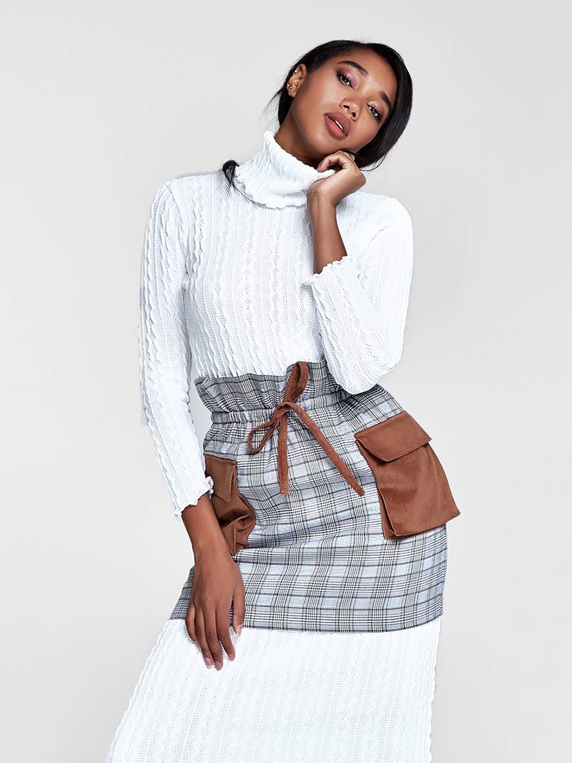 لباس غلاف آستین گل لاله زنانه - تصویر 3